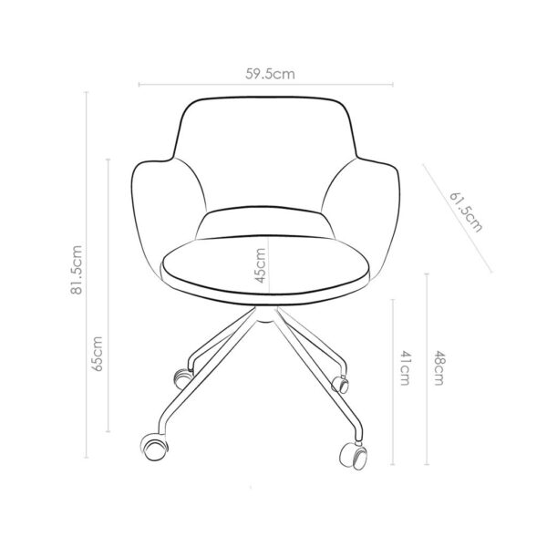 Modulax stoel Jolly